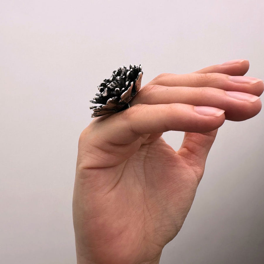 ANILLO CEMPASUCHIL - PLATA