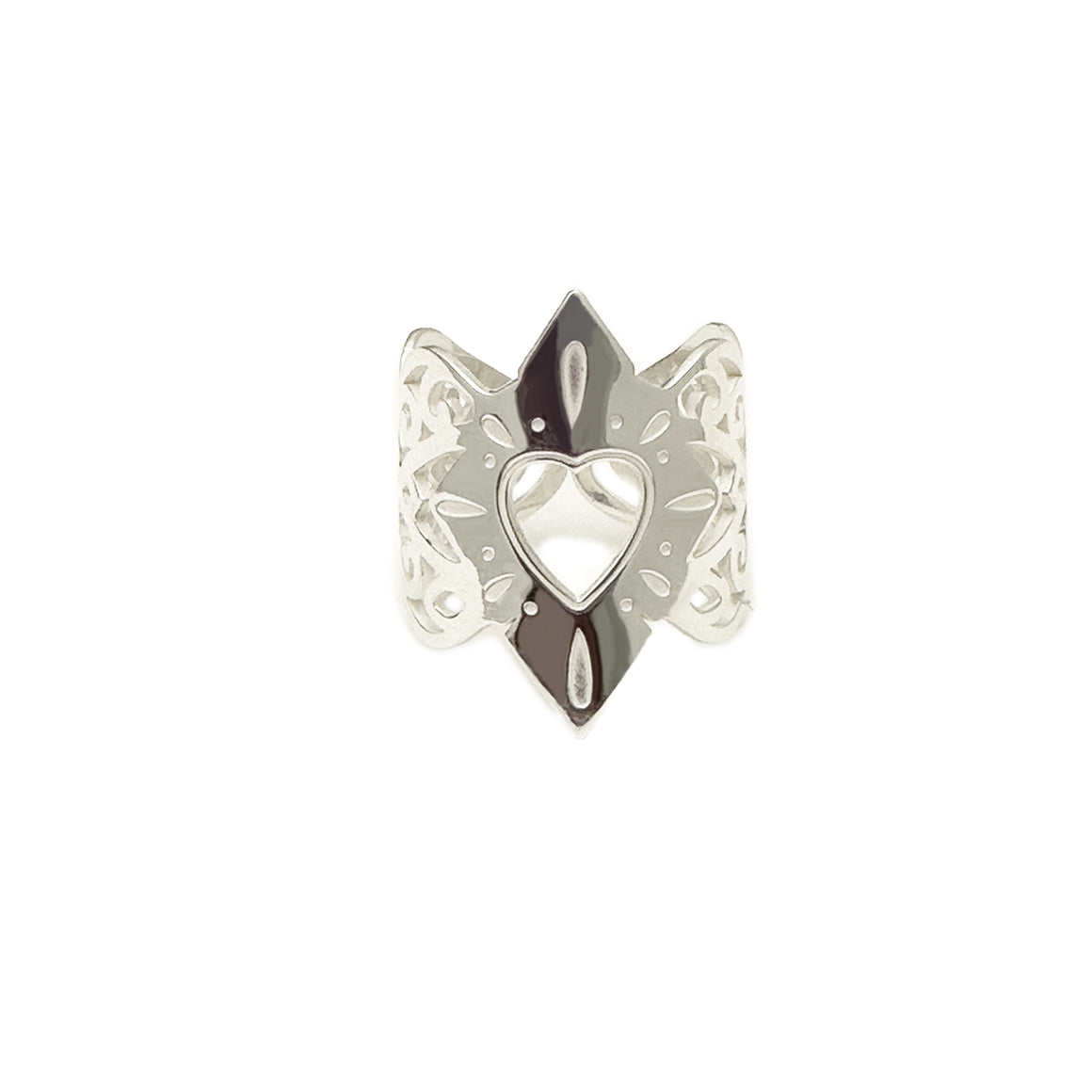 ANILLO CORAZON DIAMANTE