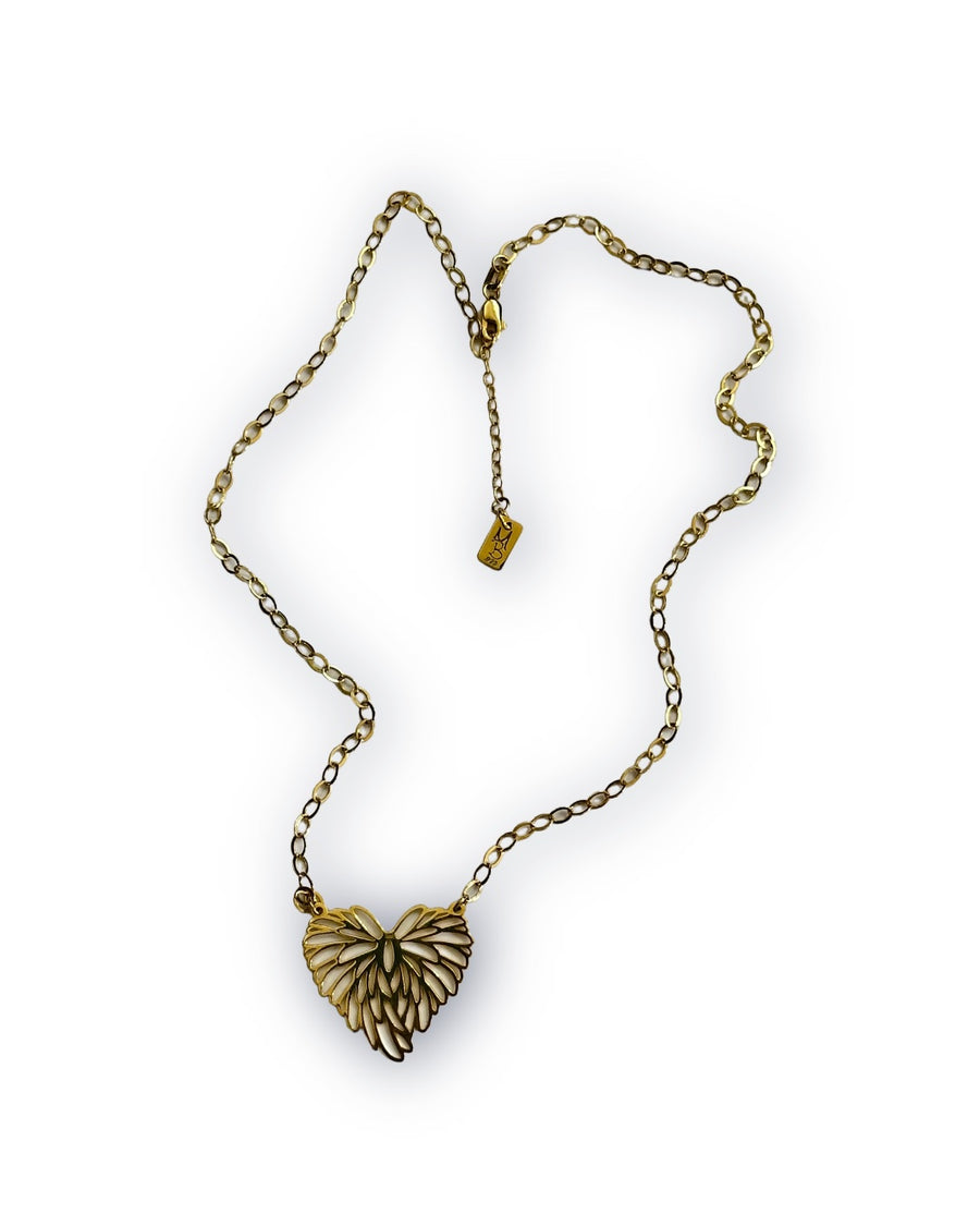 Dije Corazón Libertad - Oro